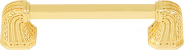 Urban Metro Saville 4'' cc Knob-pull, Satin Gold Plate 101834/SG