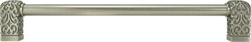Urban Metro Via Veneto 14'' cc Appliance Pull, Antique Nickel Plate 101874/AN
