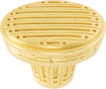 Urban Metro Saville Knob, Satin Gold Plate 101931/SG