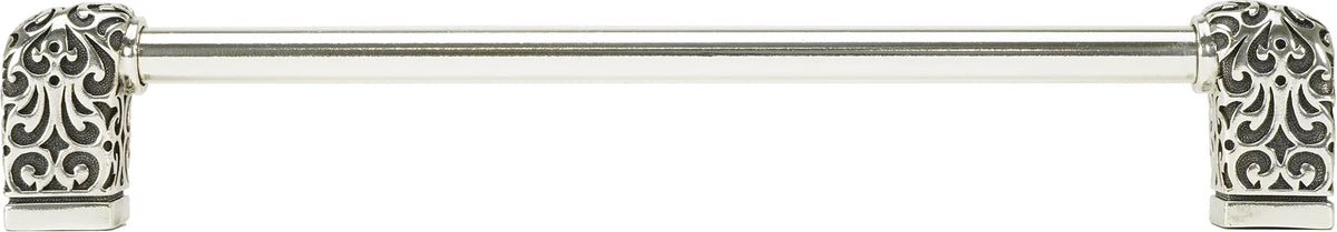 Urban Metro Via Veneto 8'' cc Pull, Burnish Silver Plate 102038/BS