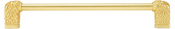 Urban Metro Via Veneto 8'' cc Pull, Satin Gold Plate 102038/SG