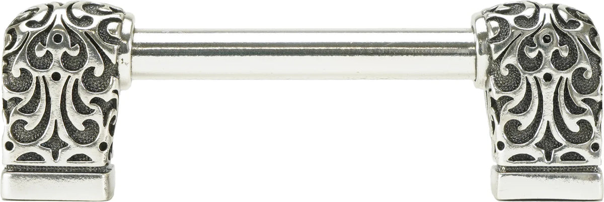 Urban Metro Via Veneto 3'' cc Knob-pull, Burnish Silver Plate 102383/BS