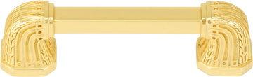 Urban Metro Saville 3'' cc Knob-pull, Satin Gold Plate 102393/SG