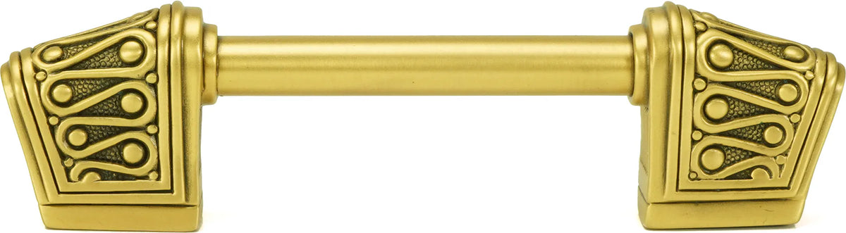 Urban Metro Rivoli 3'' cc Knob-pull, Museum Gold Plate 102423/MG
