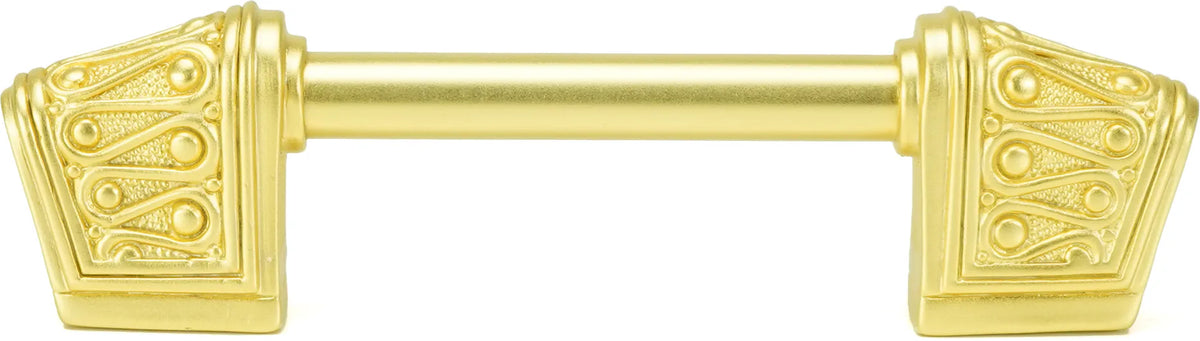 Urban Metro Rivoli 3'' cc Knob-pull, Satin Gold Plate 102423/SG