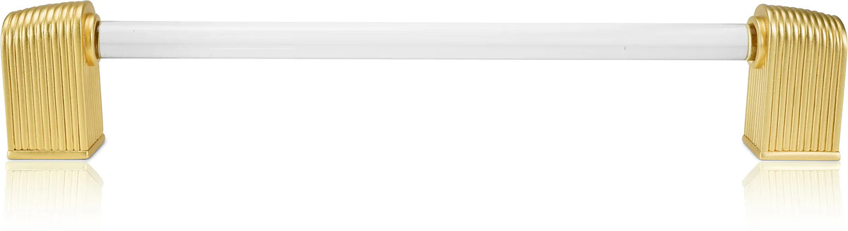 Urban Metro Oxford Ii 3'' cc Knob-pull, Burnish Brass Plate G102413/BB