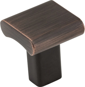 Park 1'' Length Square Knob 183DBAC