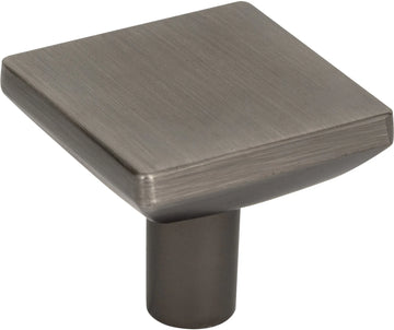 Walker 1 1-5/8'' Length Square Knob 827L-BNBDL