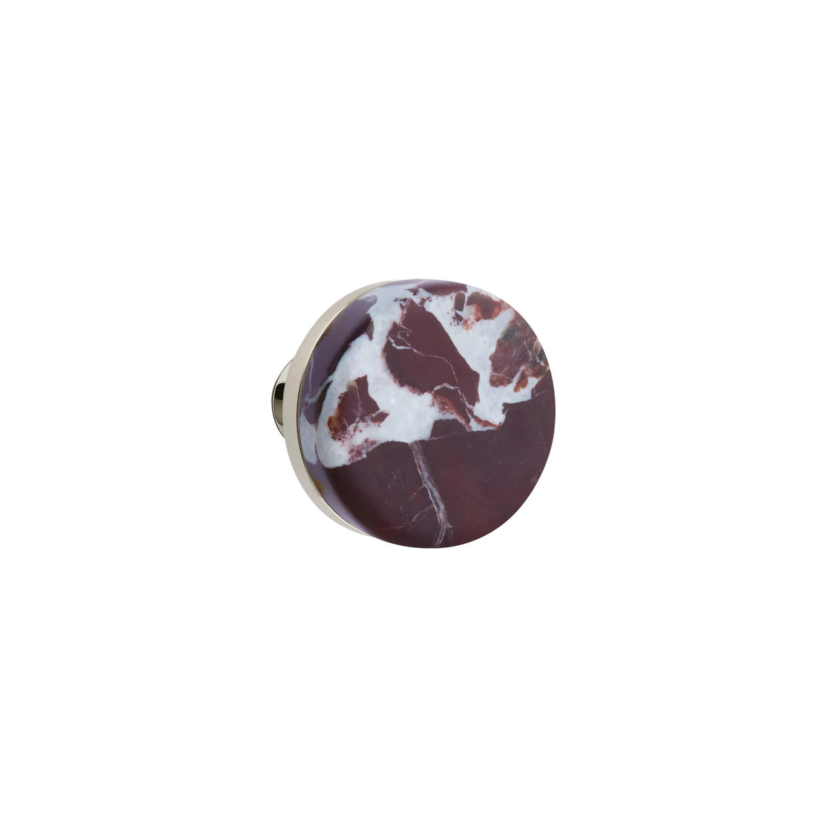 SELECT Conical Rosso Levanto Marble Knob 5050MW.CCUS10B.MRKRD