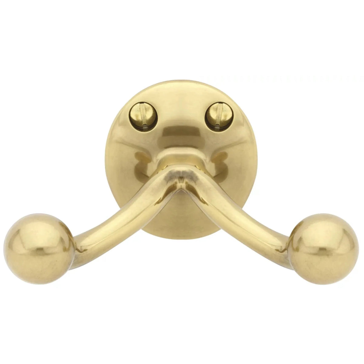 Traditional Brass Double Hook 2607