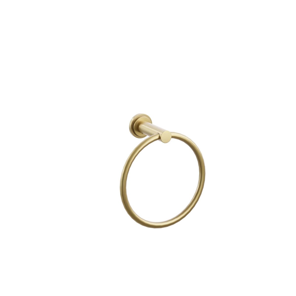 Modern Tubular Brass Towel RIng 228200