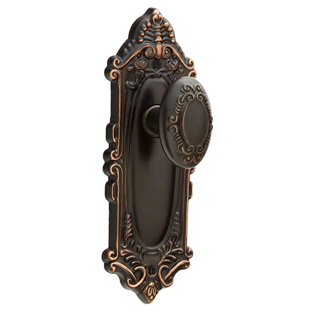 Victoria Non-keyed 7-3/4" Overall Sideplate Lock 8103AC
