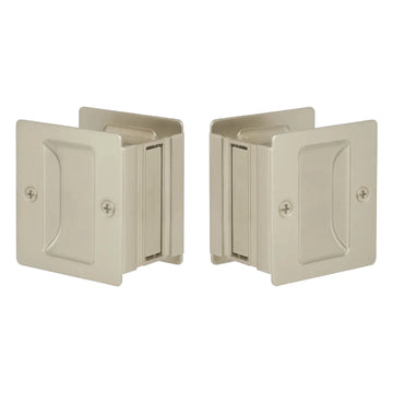 Expressions By Emtek Square Pocket Door Lock