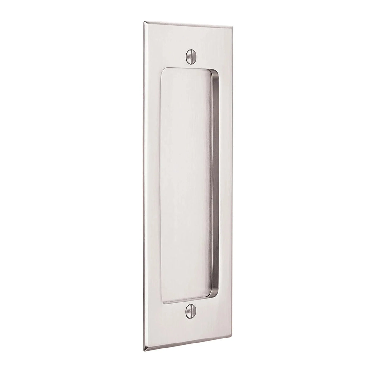 Modern Rectangular Flush Pull with Surface Screws 221510B