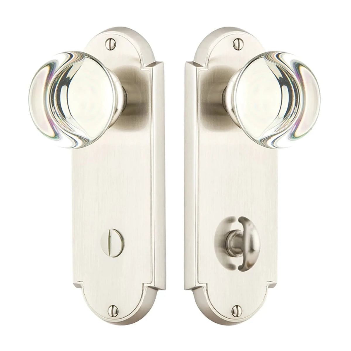 Delaware Thumbturn Privacy Non-keyed 3-3/8" C-to-C Sideplate Lock 8228ASTLH