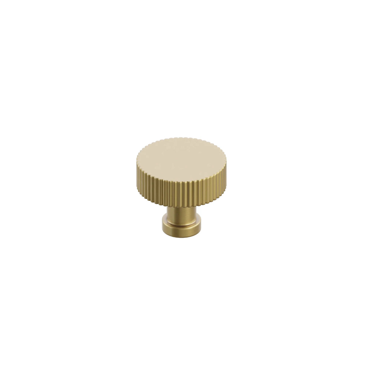 Select Round Stem Straight Knurled Cabinet Knob 86601.RDKUS10B.SKK