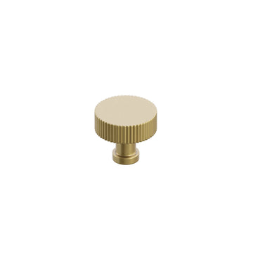 Select Round Stem Straight Knurled Cabinet Knob 86601.RDKUS10B.SKK