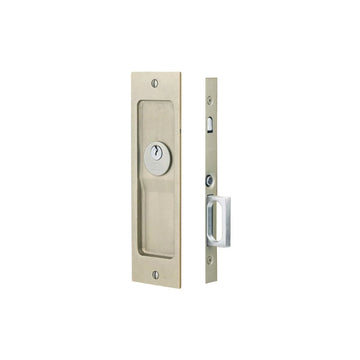 Rustic Modern Rectangular Pocket Door Mortise Lock 2123