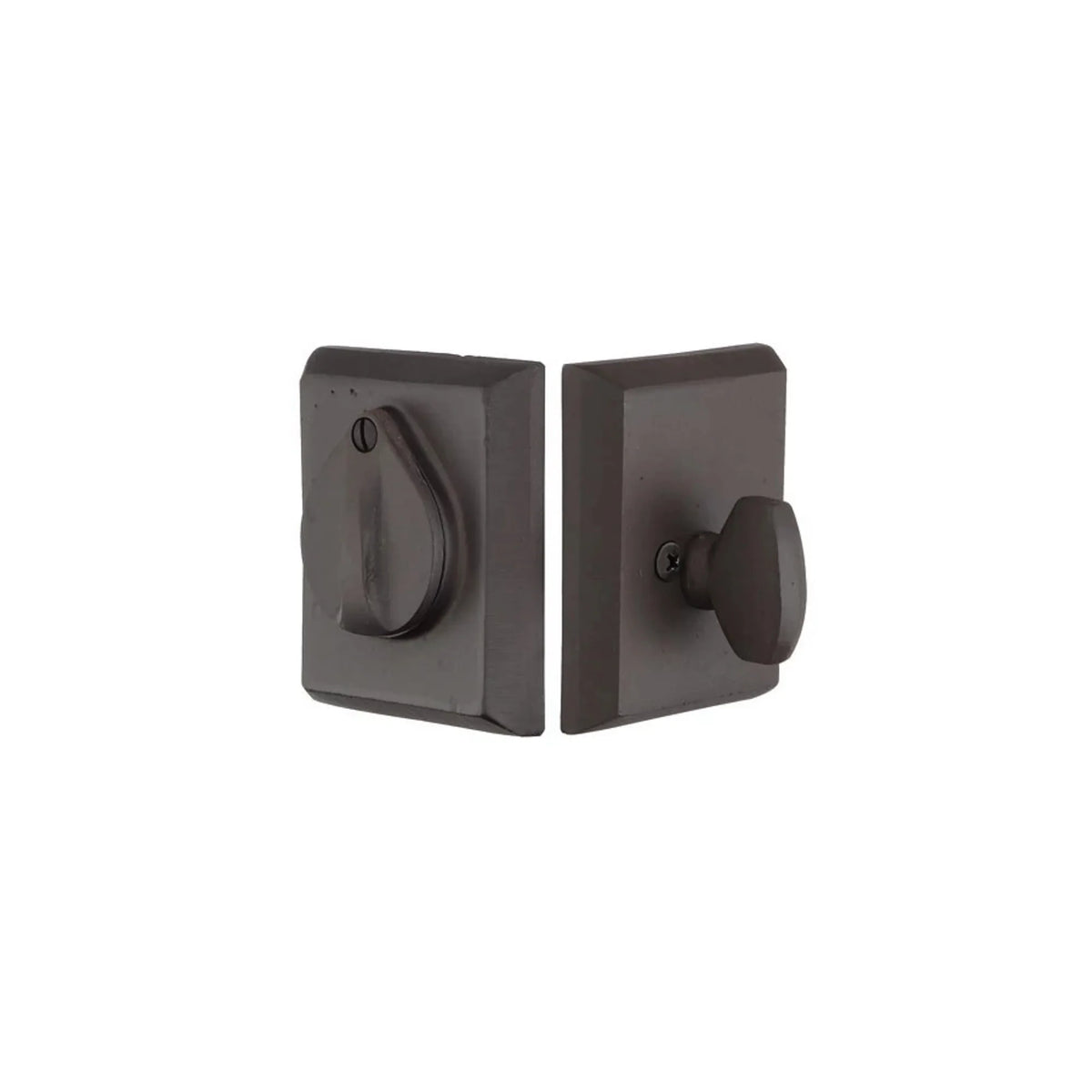 #3 Sandcast Bronze with Flap Keyed Deadbolt 8465