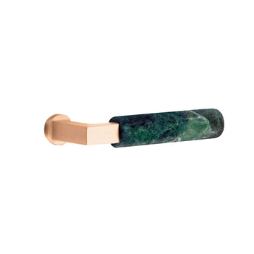 SELECT L-Square Green Marble Lever 5112US4.LSUS4.MRGN.RH
