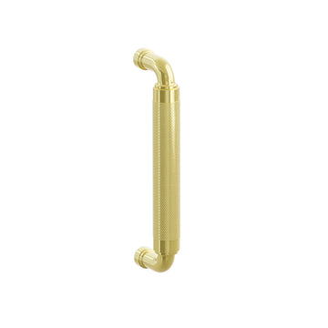 Select R-Bar Stem Knurled Door Pull 86494.RAUS10B.KN