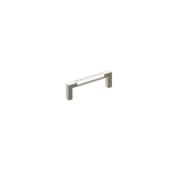 SELECT L-Square Stem Knurled Cabinet Pull 86645.LSUS10B.KN