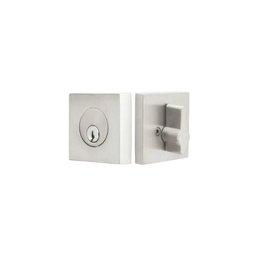 Square Stainless Steel Keyed Deadbolt S50003SS
