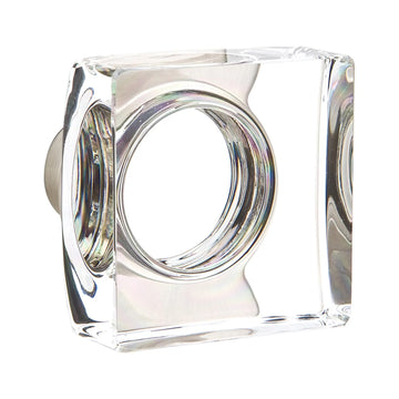 Modern Square Glass Knob 7058MSC