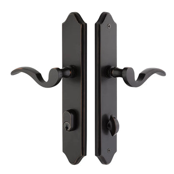 Concord Keyed Stretto 2" x 10-1/2" Narrow Trim Sideplate Lock 7442CLH