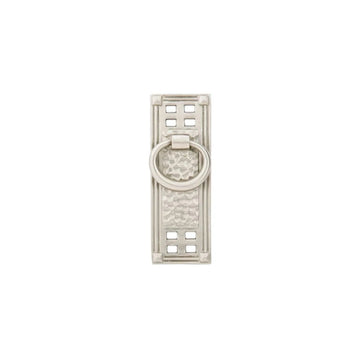 Hammered Vertical Ring Cabinet Pull 86042