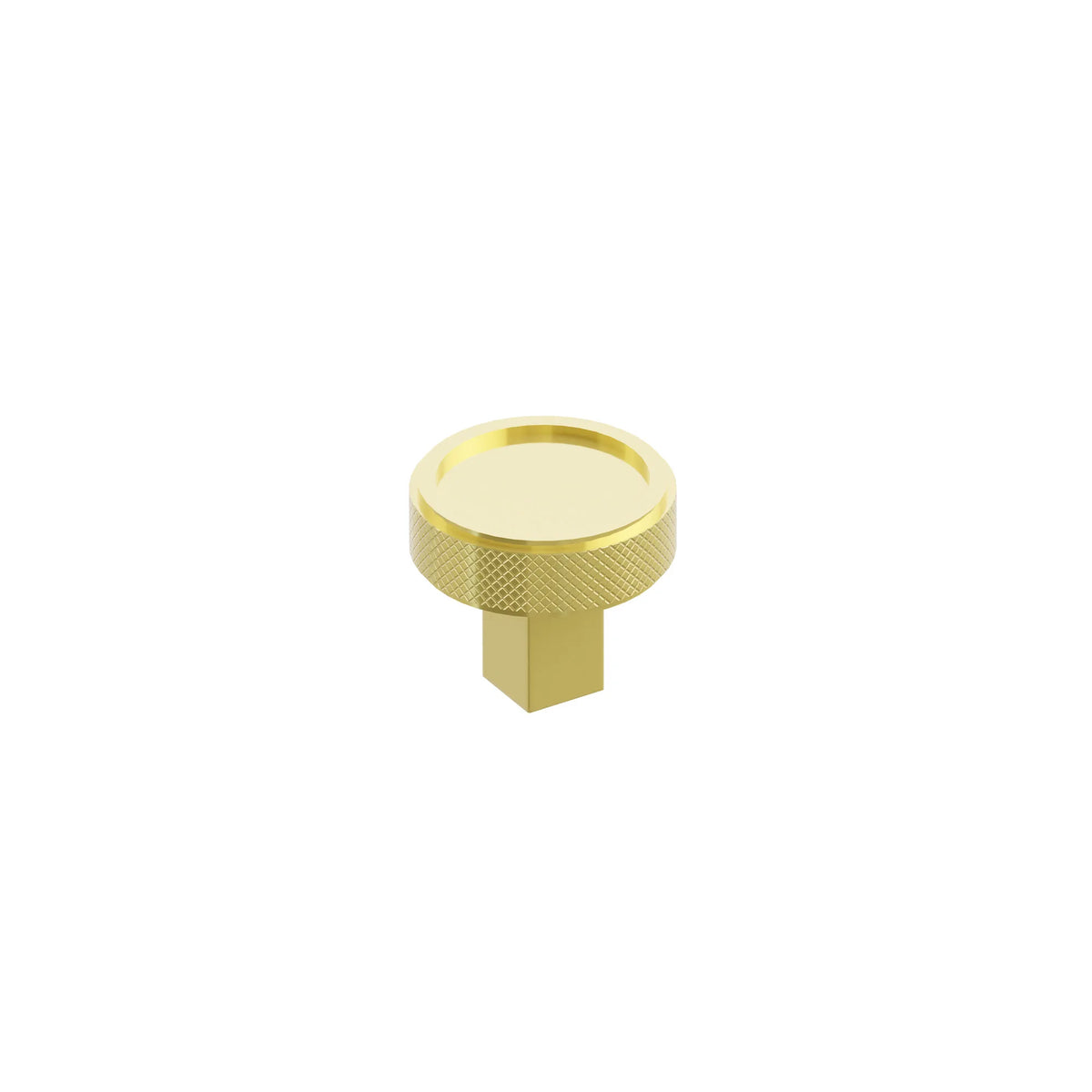 Select Square Stem Knurled Cabinet Knob 86601.SQKUS10B.KNK