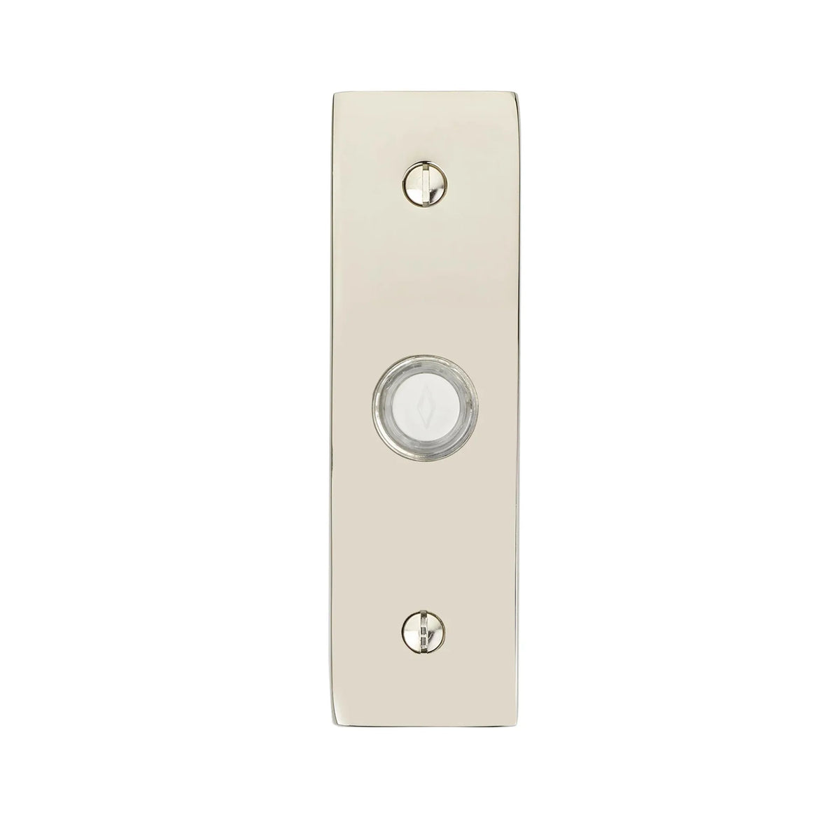 1-1/2" x 5" Stretto Brass Door Bell 2440