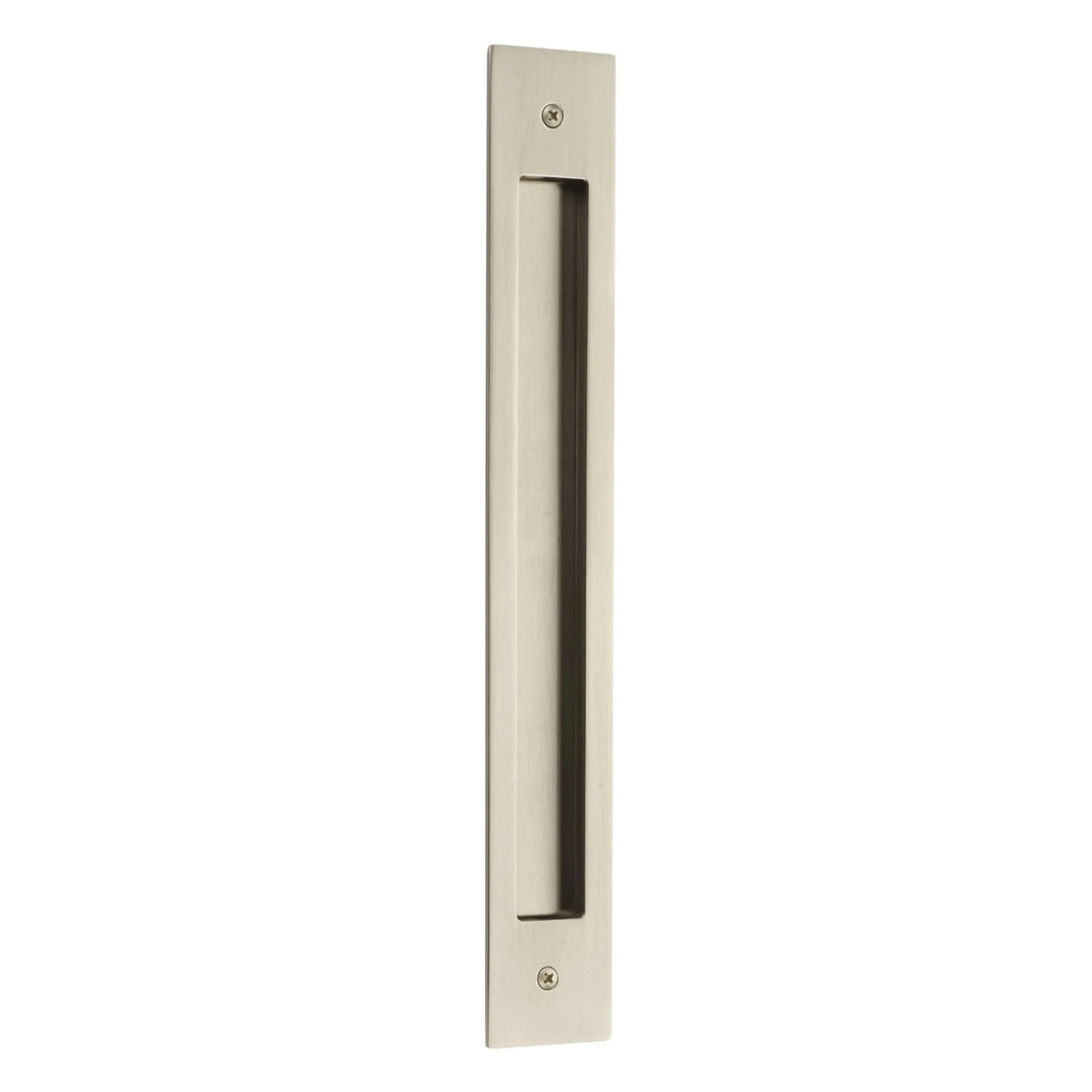 Modern Rectangular Flush Pull for 12" C-to-C Appliance Pull Flush Pull 221714