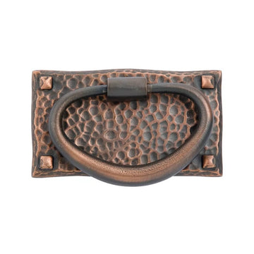 Hammered Oval Cabinet Pull 86041