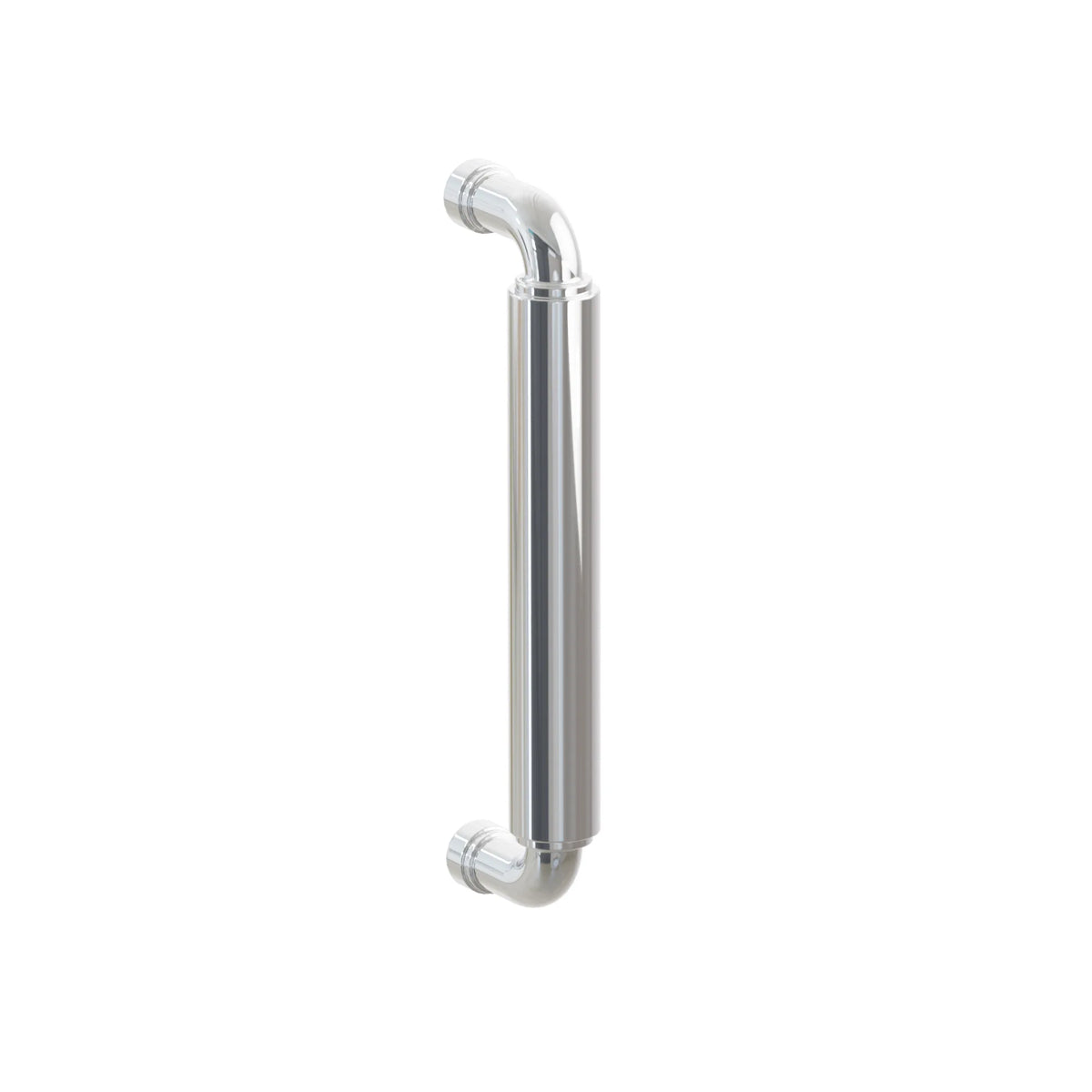 Select R-Bar Stem Smooth Door Pull 86494.RAUS10B.SM