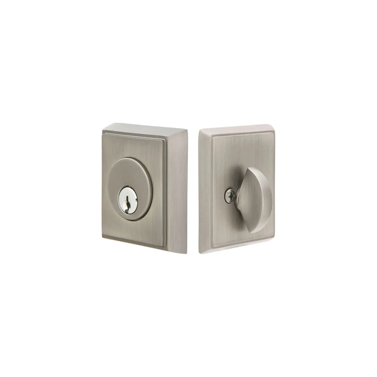 Rectangular Keyed Deadbolt 8468