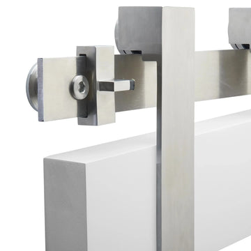 Stainless Steel Low Profile Concealed Wheel Hanger B130305.SS