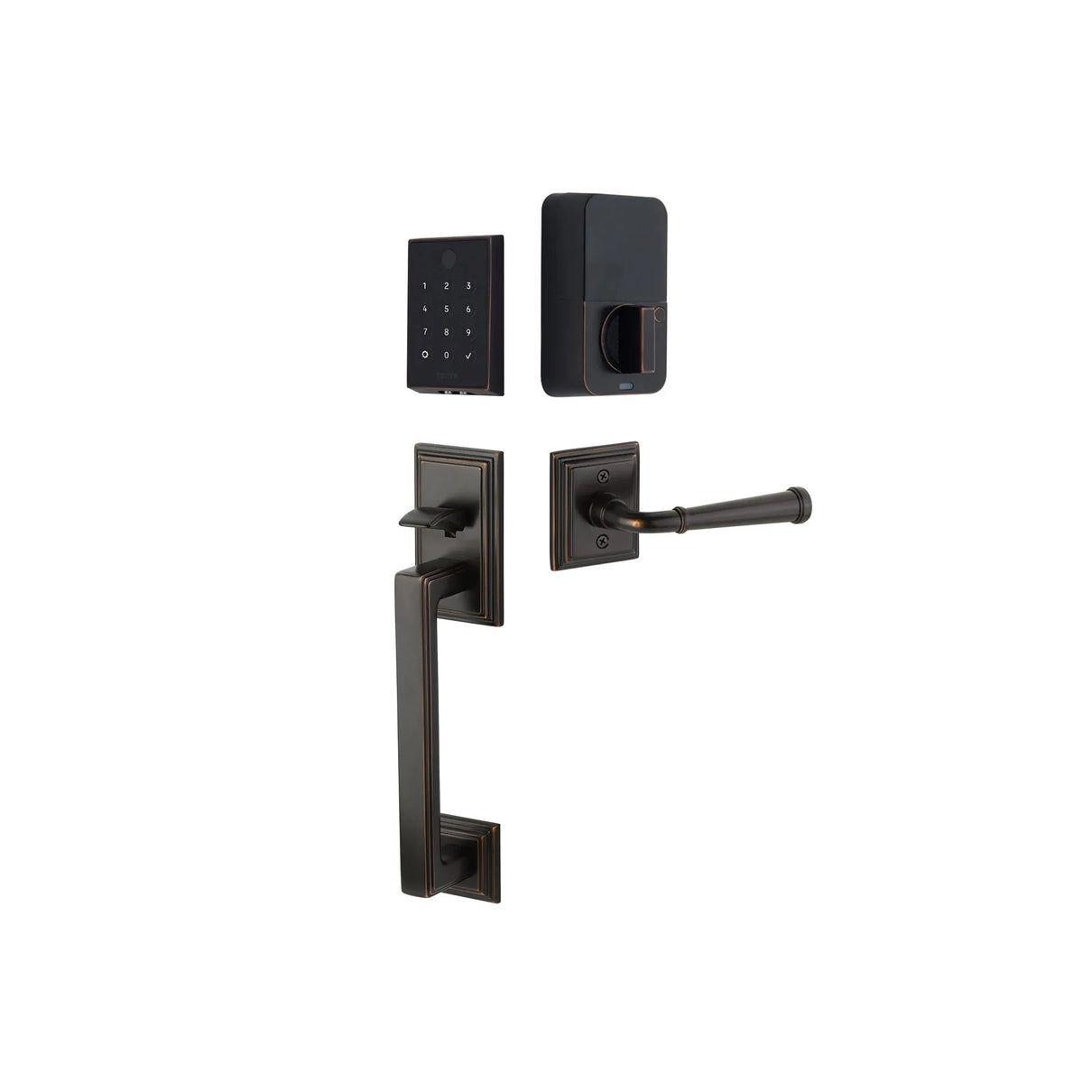 EMPOWERED™2 Touch Entry Set with Hamden Grip Key-Free EMP20206BT