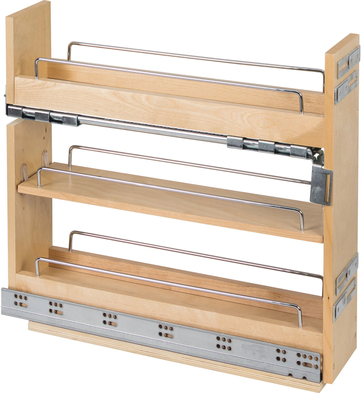 No Wiggle Pullouts 5''''No Wiggle'' Soft-close Under Drawer Base Pullout DBPO-5SC