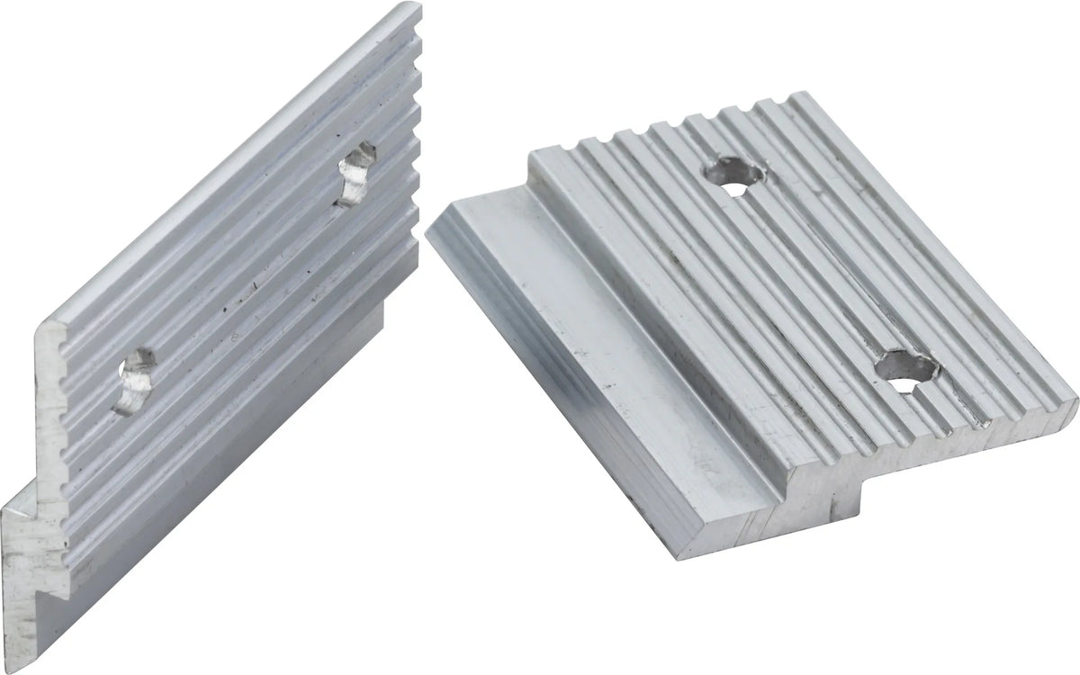 1-3/8'' x 2'' Z-shaped Aluminum Panel Connector 200-ZB