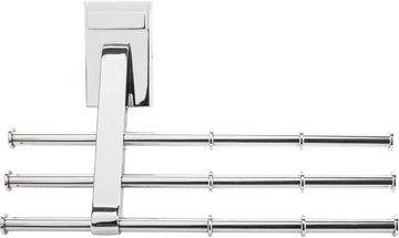 Tie, Belt, & Pant Organizers Polished Chrome Tri-Level Tie Organizer 356T-PC