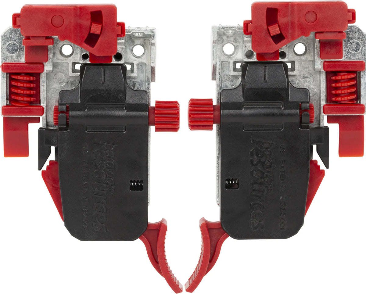 UMS - 50/300 Clips 6-way Heavy Duty Adjustable Clip with Zinc Base for USE-50, USE-100 and USE-300 Undermount Slides USCLIP2ND-6WZ