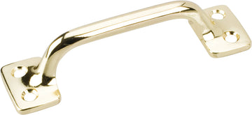 Sash Pull 4-1/16'' x 1-1/8'' in Polished Brass Finish SP01-PB
