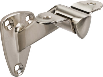 1-7/16'' x 2-1/2'' Heavy Duty Handrail Bracket with 3-3/8'' Projection - Satin Nickel HRB01-SN