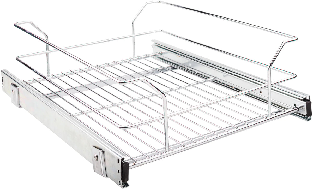 11-Min Organizers 15'' Metal Pullout Basket MBPO18-R