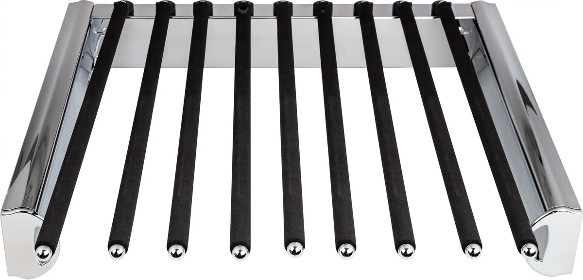 Tie, Belt, & Pant Organizers Polished Chrome 18'' Wide Pant Rack PPR-1814-PC