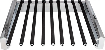Tie, Belt, & Pant Organizers Polished Chrome 18'' Wide Pant Rack PPR-1814-PC
