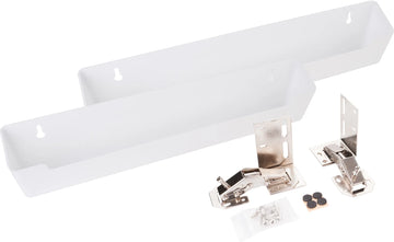 11-Min Organizers 14-13/16'' Slim Depth Plastic Tip-Out Tray Kit for Sink Front TO14S-R