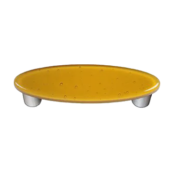 Medium Amber Oval Pull