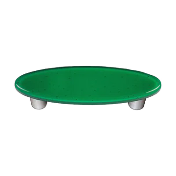 Emerald Green Oval Pull